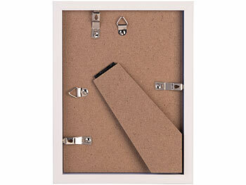 Your Design 12er-Set Bilderrahmen mit robustem Acrylglas, 13 x 18 cm, weiß