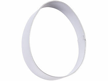 Rosenstein & Söhne 8-teiliges Dinosaurier-Keksausstecher-Set aus Edelstahl