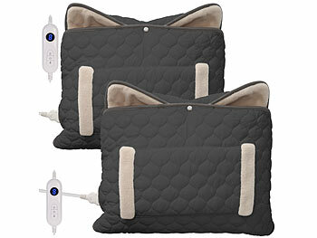 Heizkissen Rücken Nacken: Wilson Gabor 2er-Set 2in1-Fußwärmer und Körper-Heizkissen, 10 Stufen, Timer, 50 W