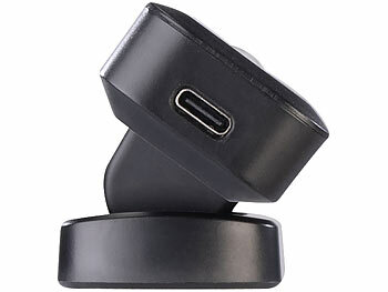 Lunartec LED-Akku-Unterbau- & Bilderleuchte, PIR-Sensor, Fernbedienung, schwarz