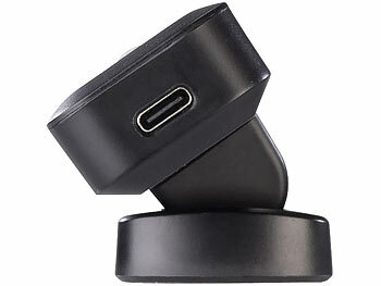 Lunartec LED-Akku-Unterbau- & Bilderleuchte, PIR-Sensor, Fernbedienung, schwarz