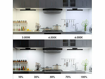 Lichtleiste Unterbau