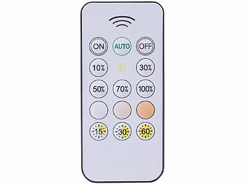 Lunartec LED-Akku-Unterbau- & Bilderleuchte, PIR-Sensor, Fernbedienung, messing