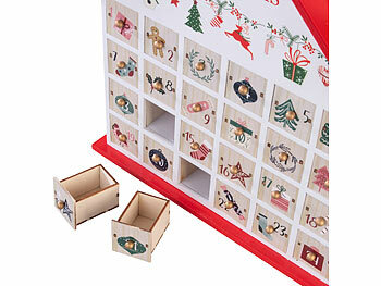 Weihnachts-Countdown-Adventskalender-Box 