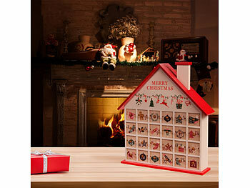 Woman Man Teen Überraschung Tagezähler Weihnachtsmann weihnachtlicher weihnachtlich 