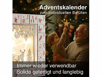 Weihnachts-Adventskalender-Boxen