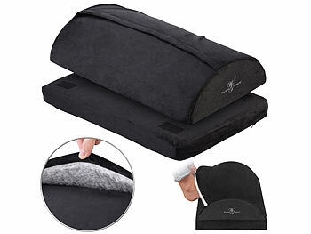 Fußstützkissen: Wilson Gabor Ergonomische Schreibtisch-Fußstütze mit Fußtasche und 3 Höhen