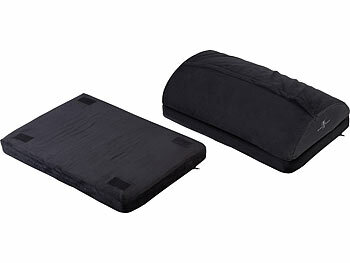 Wilson Gabor Ergonomische Schreibtisch-Fußstütze mit Fußtasche und 3 Höhen