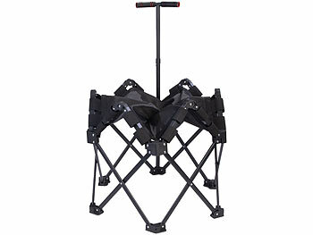 Speeron Klappbares Fitness-Trampolin für Erwachsene, Halte-Griff, 106 cm Ø 