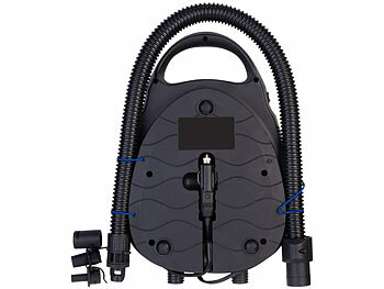 AGT Elektrische Luftpumpe für SUP-Boards, 70 l/Min., 12 V, 1,38 bar/20 psi