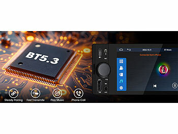 Autoradio 1DIN mit Bildschirm