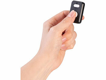 Somikon 2in1-Smartphone-Selfie-Stativ, bis 170 cm, mit Bluetooth-Fernauslöser 