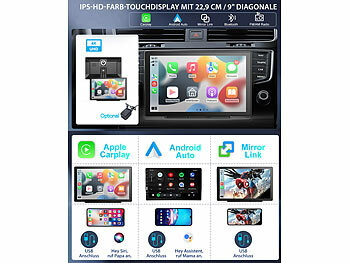 Apple Carplay mit Rückfahrkamera