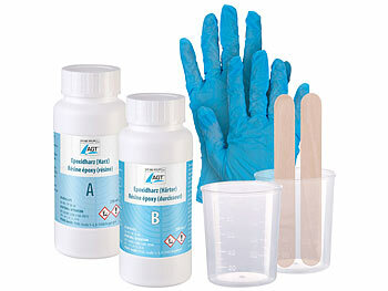 Kunstharz: AGT Epoxidharz, transparent, 500 ml, inkl. Zubehör 
