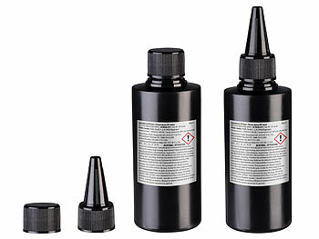 Epoxidharz UV: AGT 2er-Set UV-Resin, kristallklar, vorgemischt, 2x 50 g