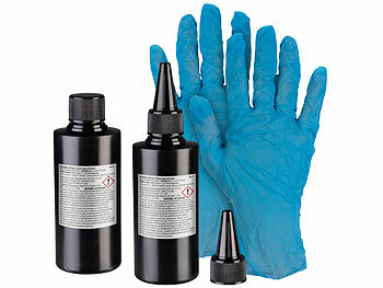 Epoxidharz UV: AGT 2er-Set UV-Resin, kristallklar, vorgemischt, 2x 50 g