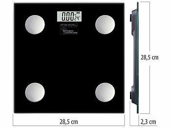 Waage für Fitnessbewusste mit App-Tracking