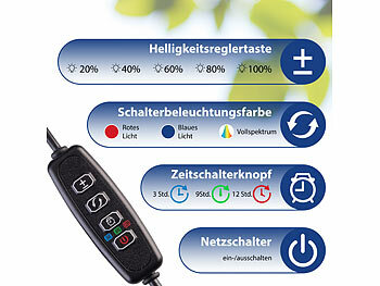 flexible LED-Pflanzenlampe