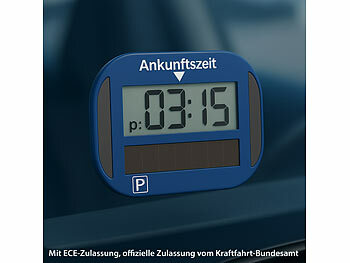 Automatische Parkscheibe Solar 