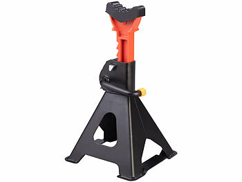 AGT 4er-Set Pkw-Unterstellböcke, je bis zu 3 t, höhenverstellbar