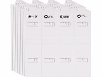 Exbuster 80er-Set Silberfisch-Klebefallen, 20 Bögen mit je 4 faltbaren Fallen 