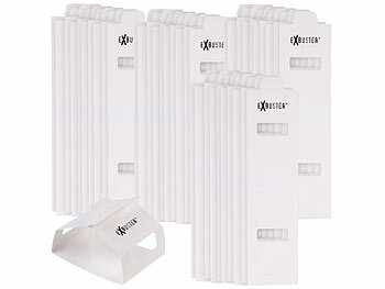 Exbuster 80er-Set Silberfisch-Klebefallen, 20 Bögen mit je 4 faltbaren Fallen 