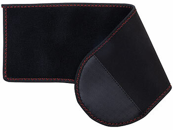 newgen medicals Kabelloser Rücken-Wärmegürtel mit Massagefunktion, 5 Heizstufen, Akku