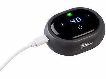 newgen medicals Kabelloser Rücken-Wärmegürtel mit Massagefunktion, 5 Heizstufen, Akku