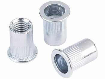 Flachkopf Nietmutter 