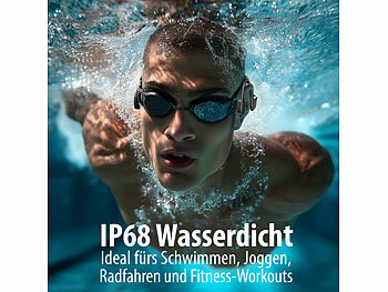 Knochenschall Kopfhörer Schwimmen 