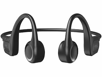 auvisio Knochenschall-Kopfhörer, Bluetooth 5.4, wasserfest, Open Ear, IP56 
