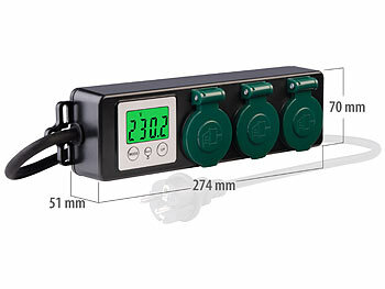 Energieverbrauchsanzeige Steckdose 