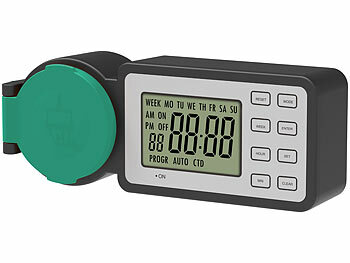 Steckdosenadapter Stromsparen Zeitplan Schutzkontaktsteckdose Schutzkontakt 