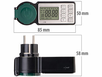 Außenbereich Aussenbereich außen aussen draußen draussen 3680W Timer Steckdose 