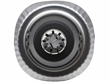 Sichler Beauty 2in1-Akku-Nasen- und Ohrenhaar-Trimmer mit Schutzkappe, 120 Min., IPX6 