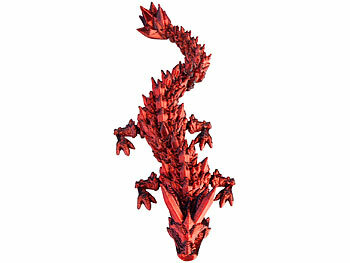 Playtastic 4er-Set 3D-gedruckte Dracheneier mit Mini-Drachenfiguren, 12,7 cm 