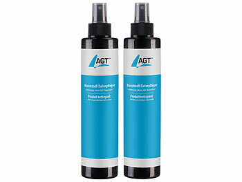 Auto Farbauffrischung: AGT 2er-Set Kunststoff-Tiefenpfleger "seidenmatt", 300 ml 