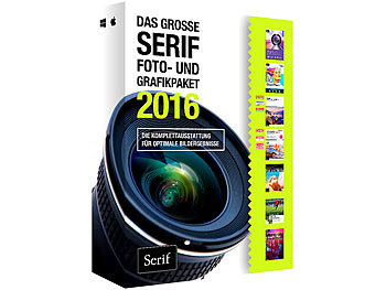 Serif Das große SERIF Foto- und Grafikpaket 2016