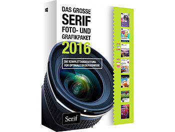Serif Das große SERIF Foto- und Grafikpaket 2016