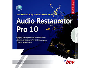 Music Cleaning Software:  Audio Restaurator Pro 10