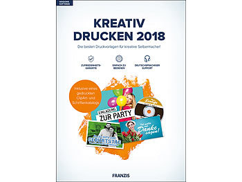 FRANZIS Das neue FRANZIS Kreativ- und Druckpaket 2019