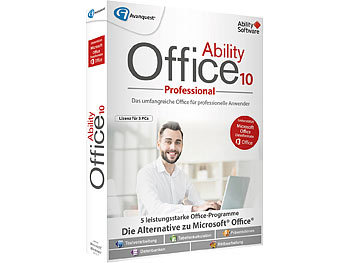Ability Office 10 Professional - Lizenz fÃ¼r 3 PCs / Software