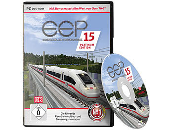 Train Simulator: EEP Eisenbahn-PC-Simulator, EEP Expert 15 Platinum (in DVD-Box)
