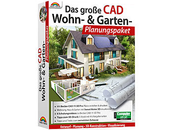 Architekt 3D: MUT Das große CAD-Wohn- und Garten-Planungspaket inkl. E-Books