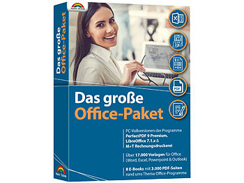 MUT Das große Office-Paket mit 17.000 Office-Vorlagen und 9 E-Books