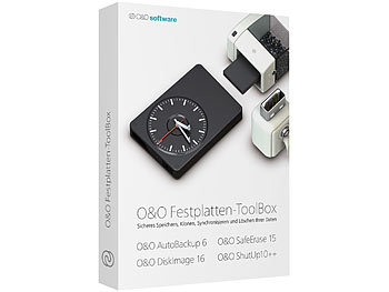 Computer-Software: O&O Software Festplatten-Suite 2022 mit 4 Software-Tools zur Datensicherung
