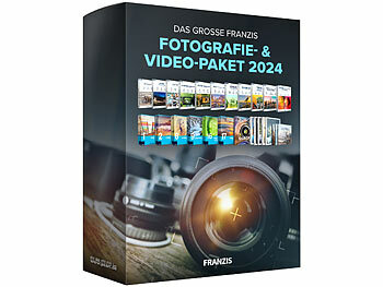 Fotosoftware: FRANZIS Das große FRANZIS Fotografie- & Video-Paket 2024