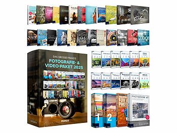 Fotosoftware: FRANZIS Das große FRANZIS Fotografie- & Video-Paket 2025