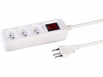 Verteilersteckdosen mit Schalter