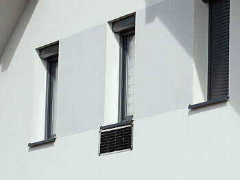 Fenster Solaranlage